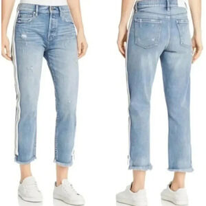 Pistola Charlie High Rise Side Zip Straight Leg Jeans